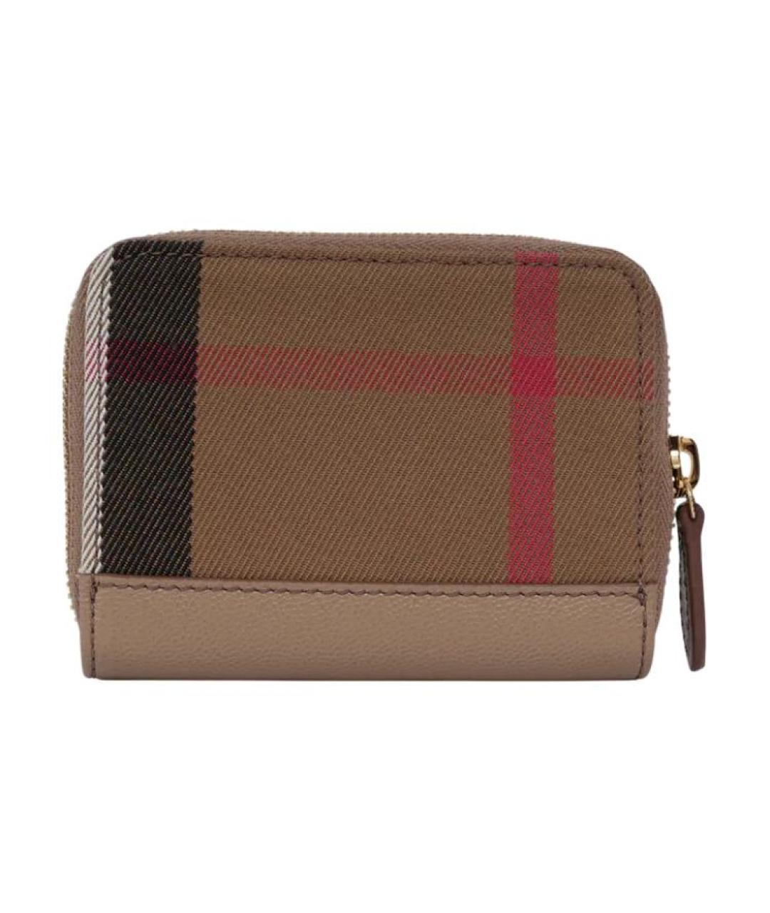 BURBERRY Коричневый кошелек, фото 3