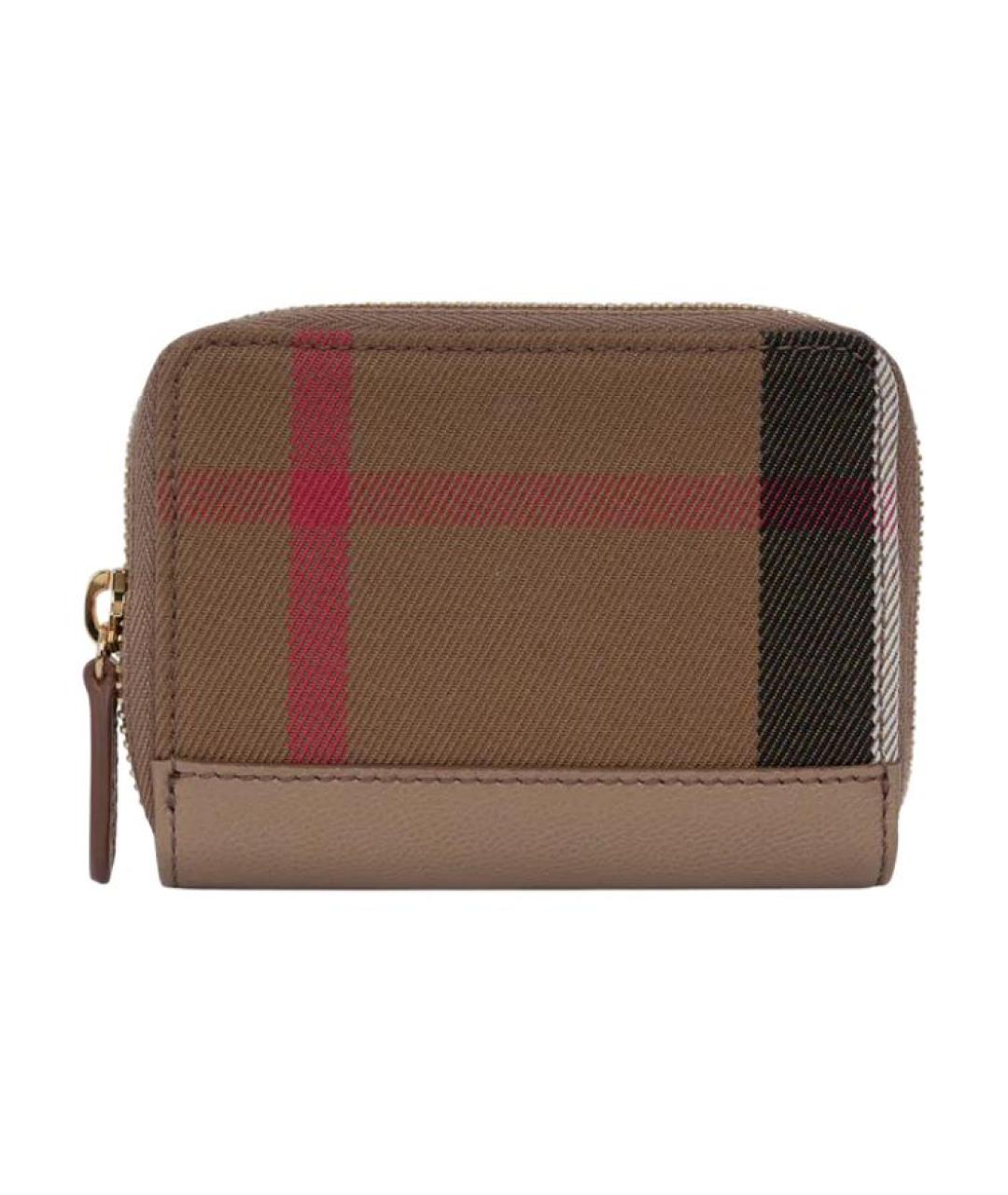 BURBERRY Коричневый кошелек, фото 1