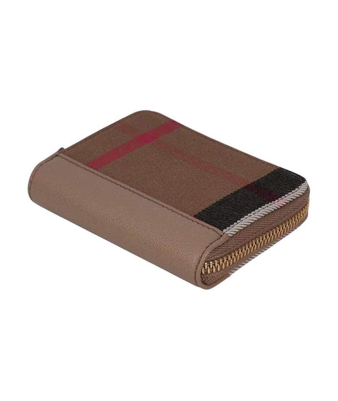 BURBERRY Коричневый кошелек, фото 4