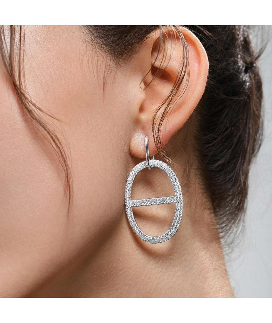 APM Monaco Серебряные серебряные серьги, фото 3