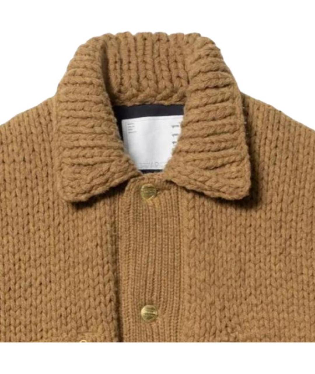 SACAI Хаки джемпер / свитер, фото 4