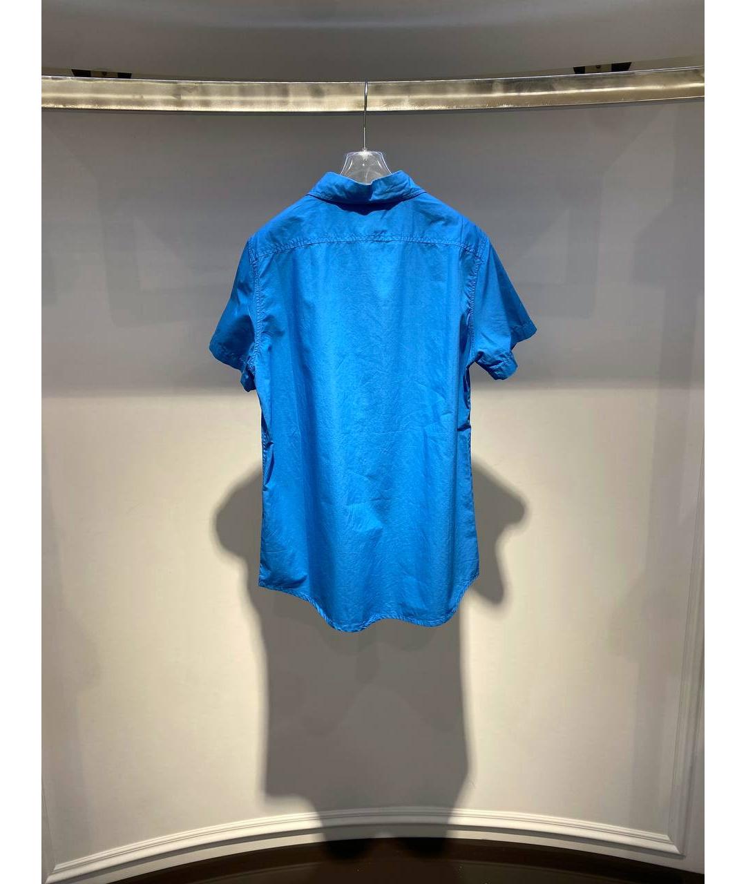 MOSCHINO Голубая хлопковая детская рубашка, фото 3