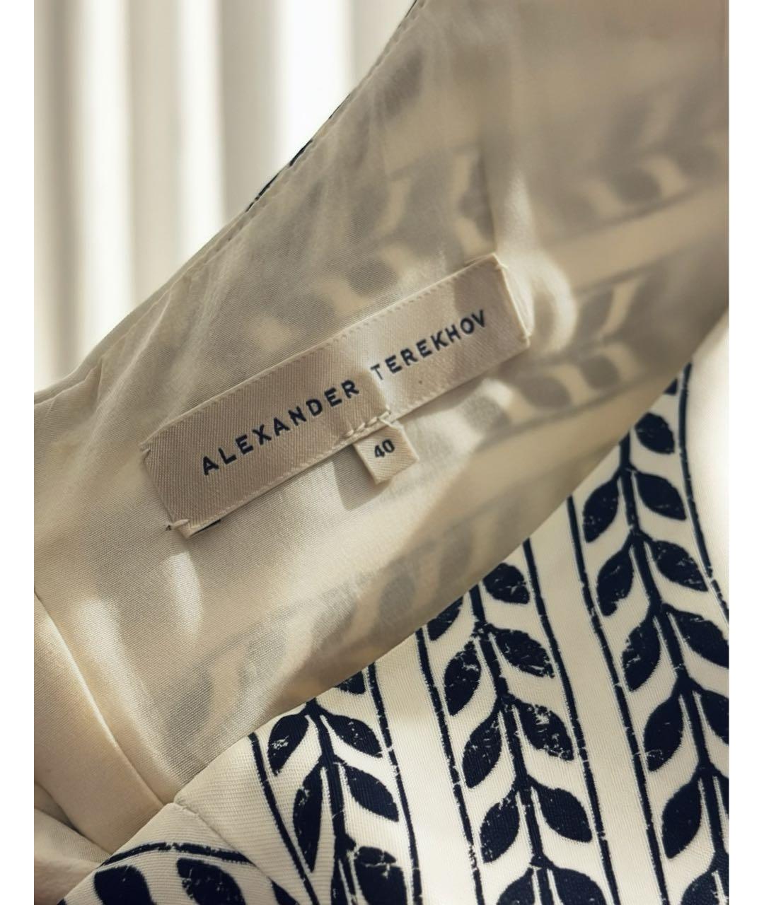 ALEXANDER TEREKHOV Мульти вискозное повседневное платье, фото 6