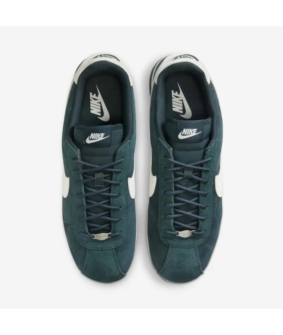 NIKE Зеленые текстильные кроссовки, фото 3