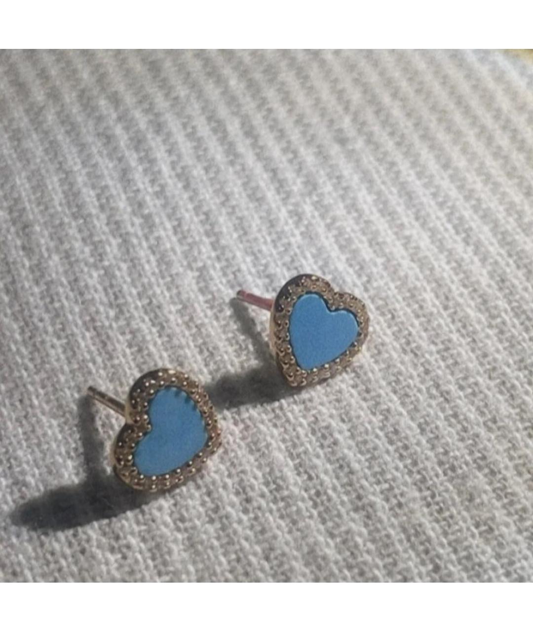 APM Monaco Бирюзовые серебряные серьги, фото 6