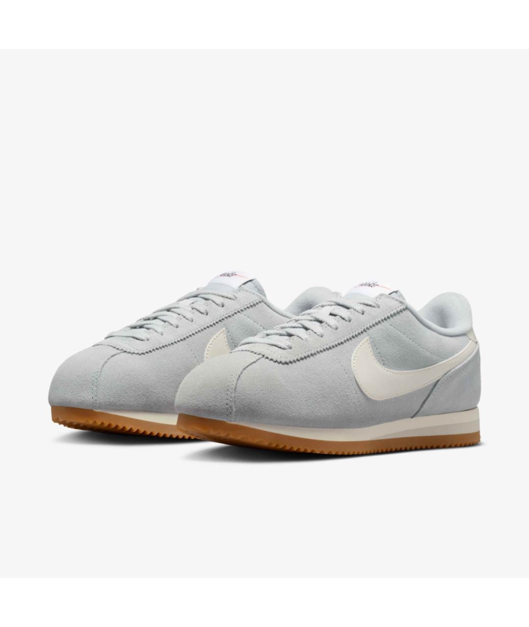 NIKE Серые замшевые кроссовки, фото 2