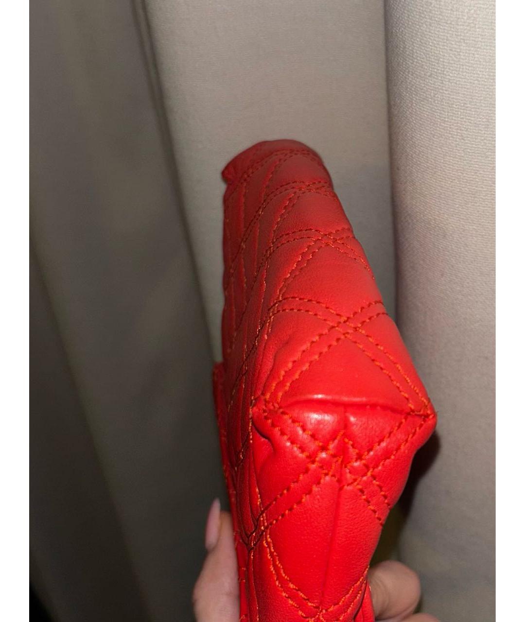 MARC JACOBS Красная кожаная сумка через плечо, фото 6