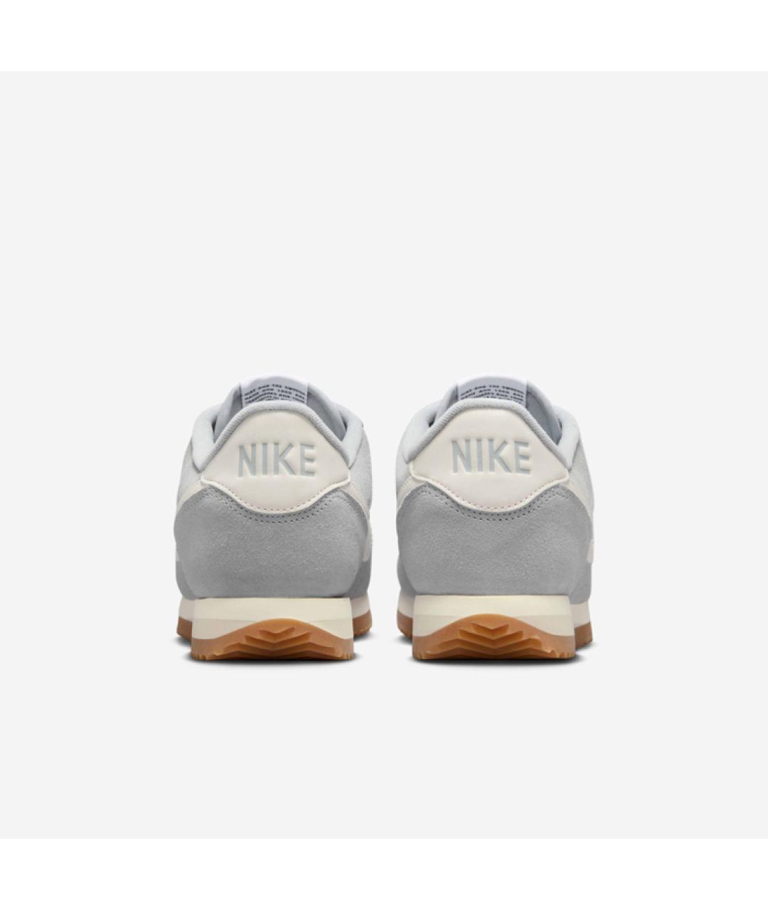 NIKE Серые замшевые низкие кроссовки / кеды, фото 4