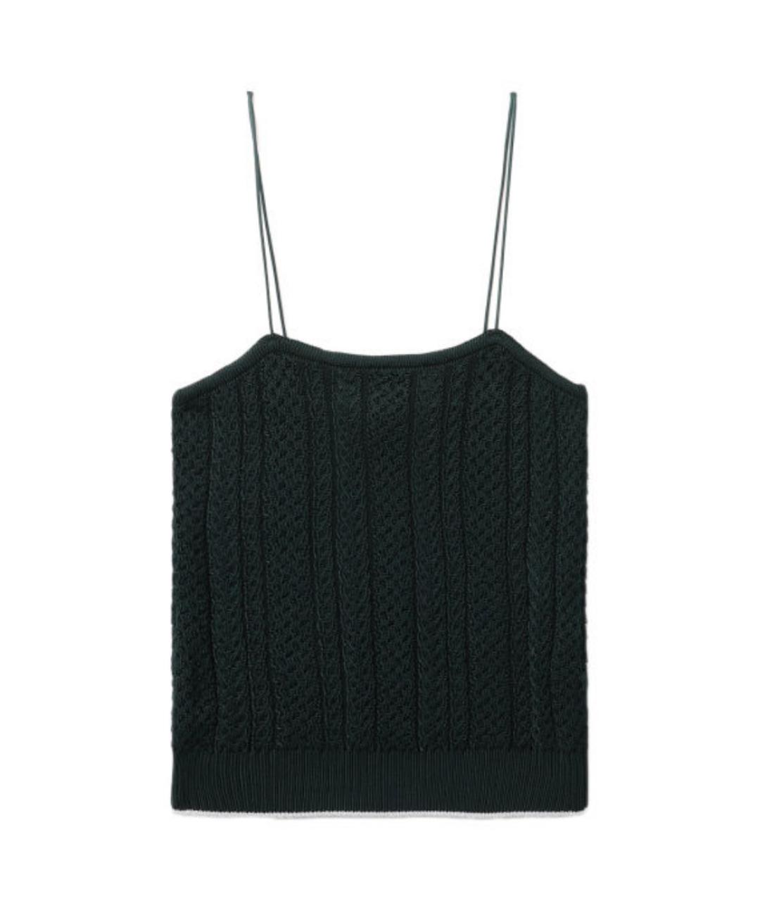 JACQUEMUS Зеленая майка, фото 1