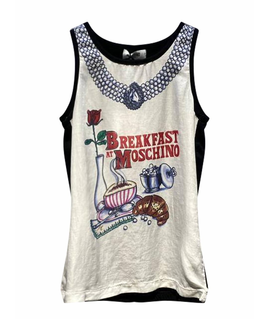 MOSCHINO Мульти хлопковый детская футболка / топ, фото 1