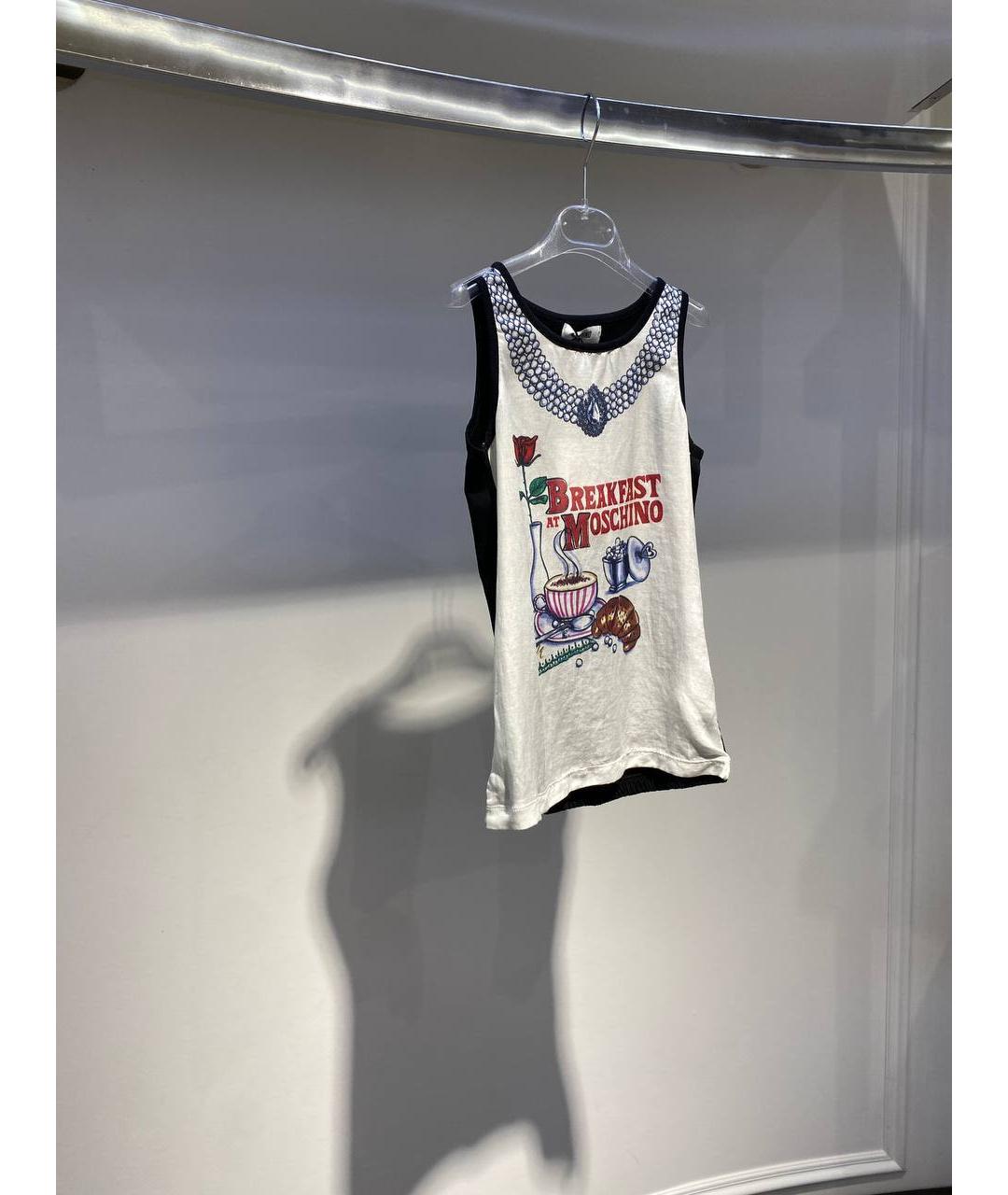 MOSCHINO Мульти хлопковый детская футболка / топ, фото 2