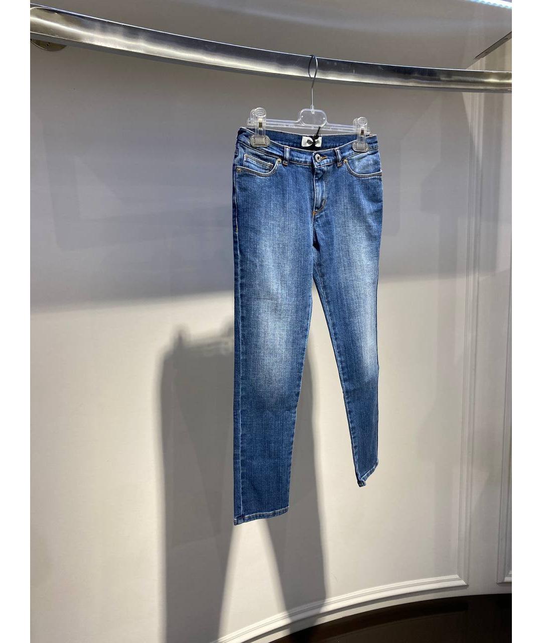 MOSCHINO Голубые деним детские джинсы, фото 2