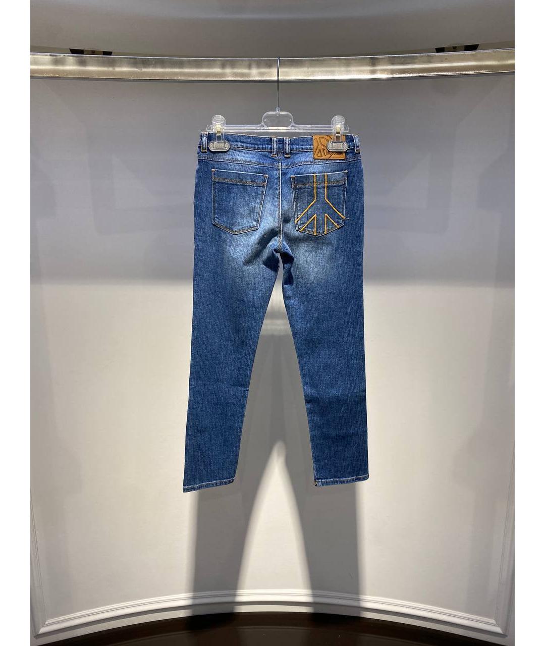 MOSCHINO Голубые деним детские джинсы, фото 3