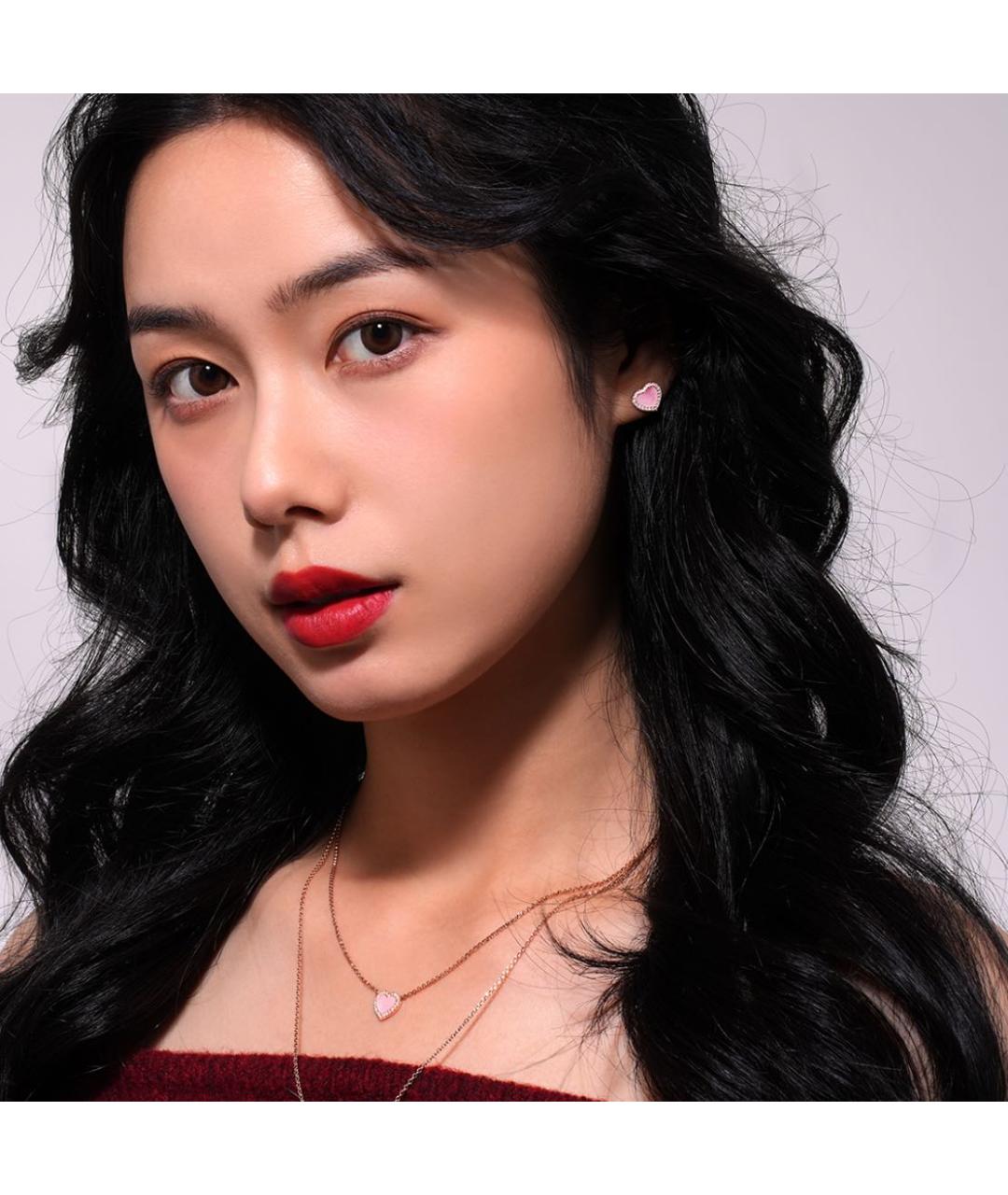 APM Monaco Розовые серьги, фото 2