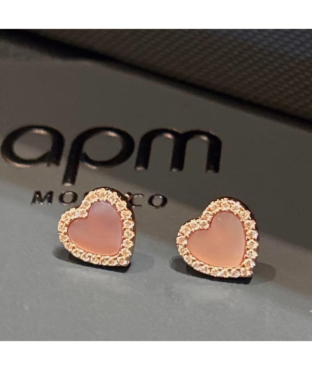 APM Monaco Розовые серьги, фото 7