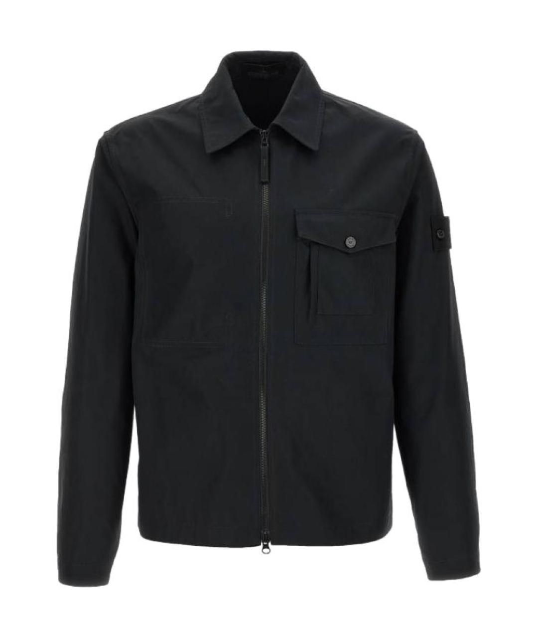 STONE ISLAND Черная куртка, фото 1