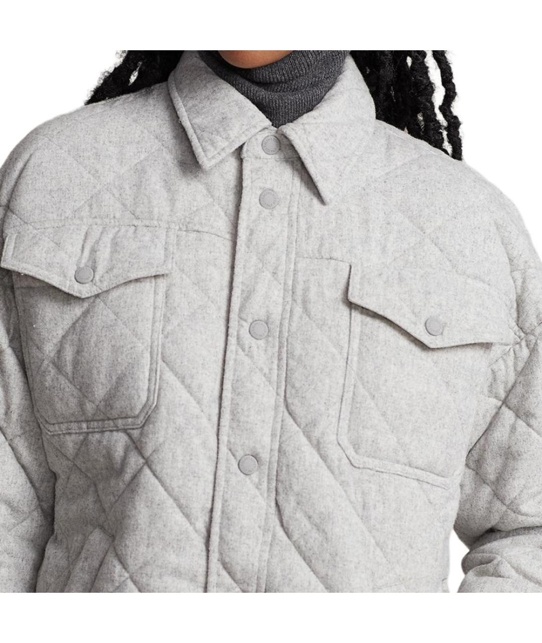 POLO RALPH LAUREN Серая шерстяная куртка, фото 4