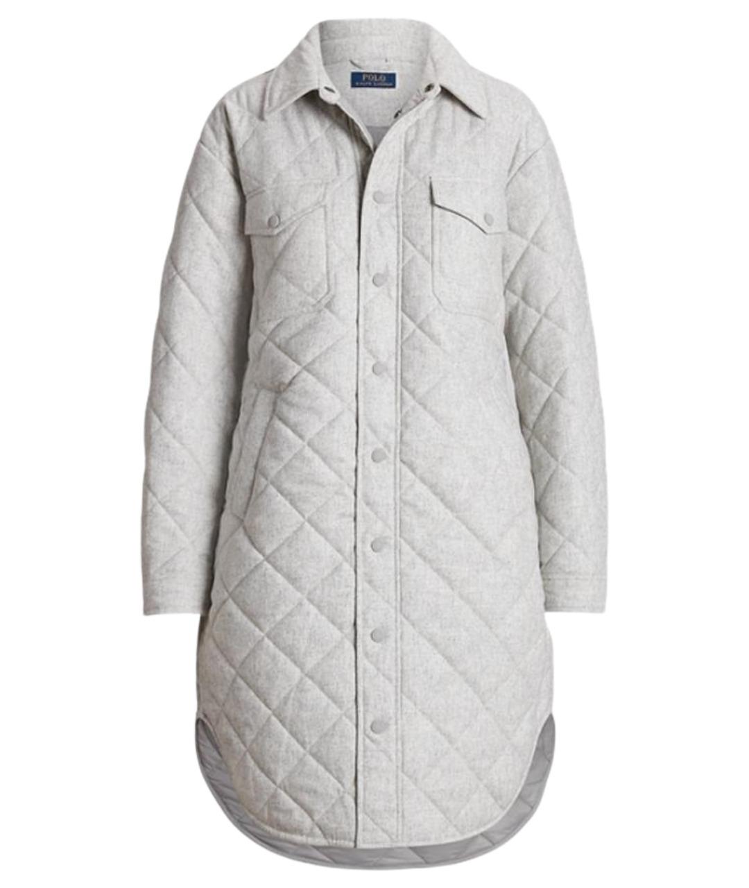 POLO RALPH LAUREN Серая шерстяная куртка, фото 1