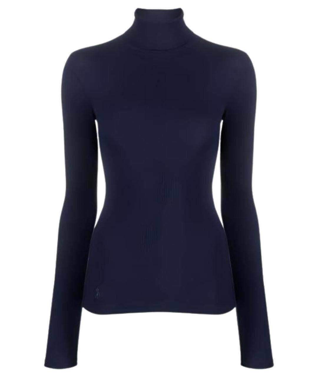 POLO RALPH LAUREN Темно-синяя водолазка, фото 1