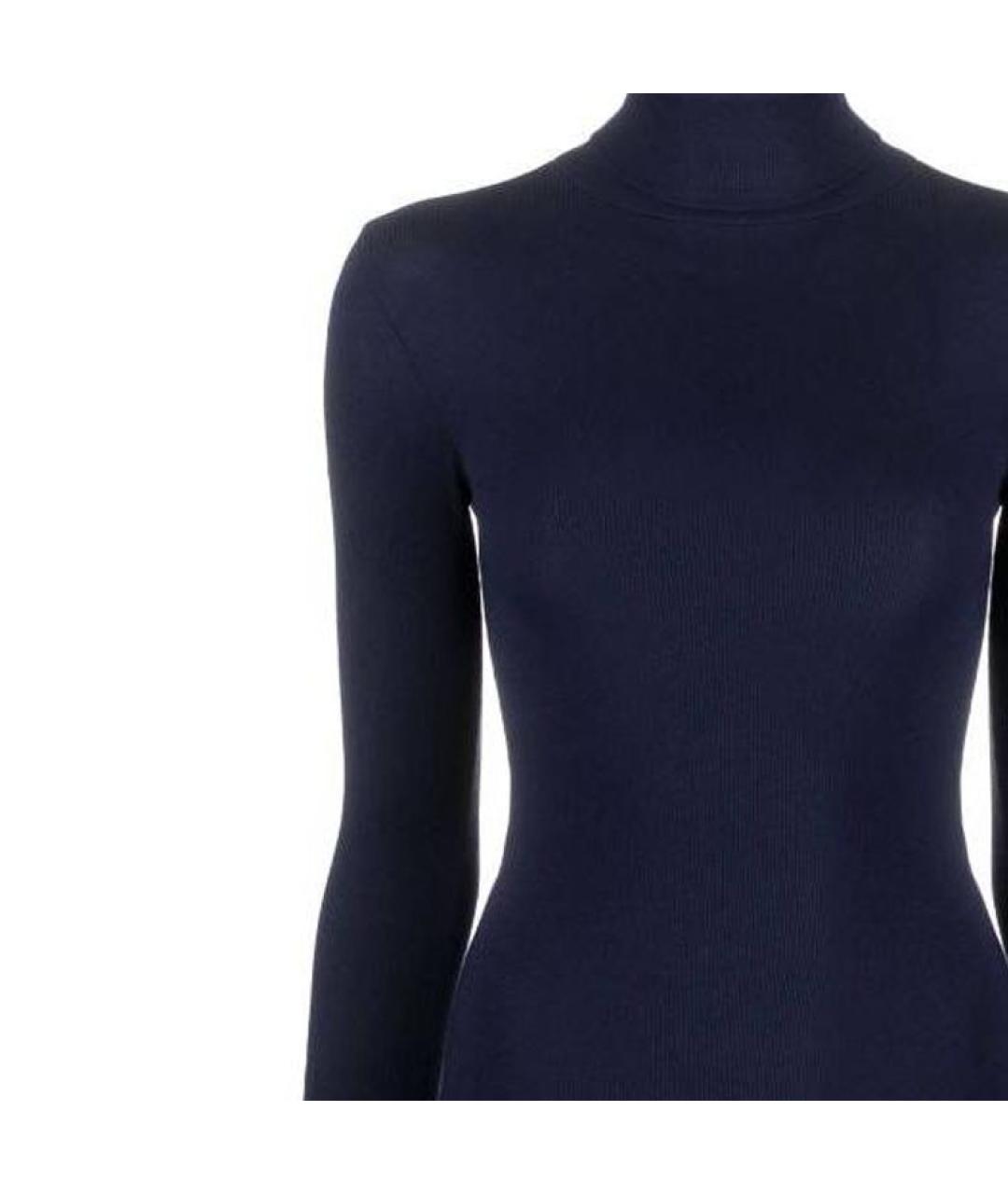 POLO RALPH LAUREN Темно-синяя водолазка, фото 3