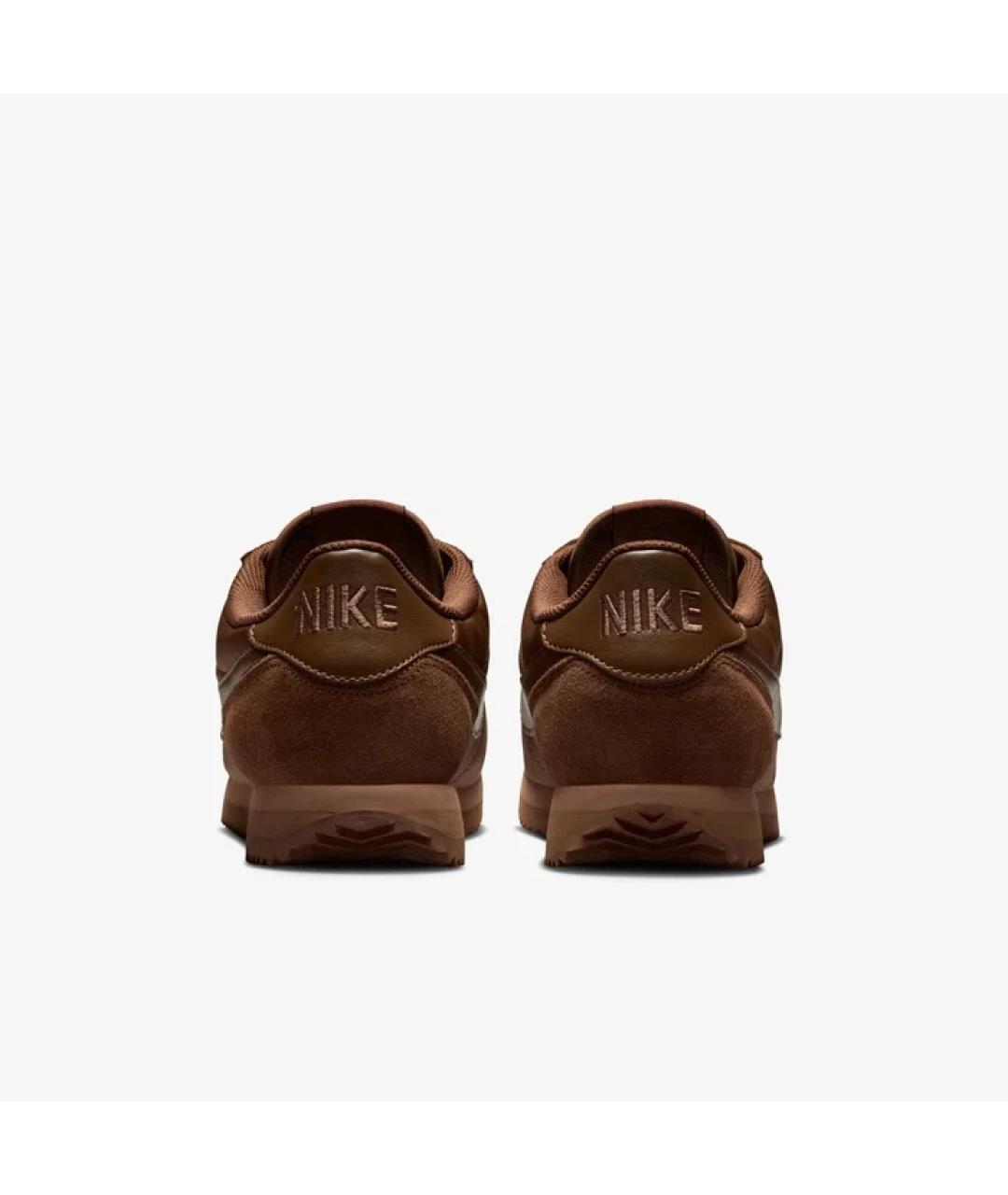 NIKE Коричневые текстильные кроссовки, фото 4