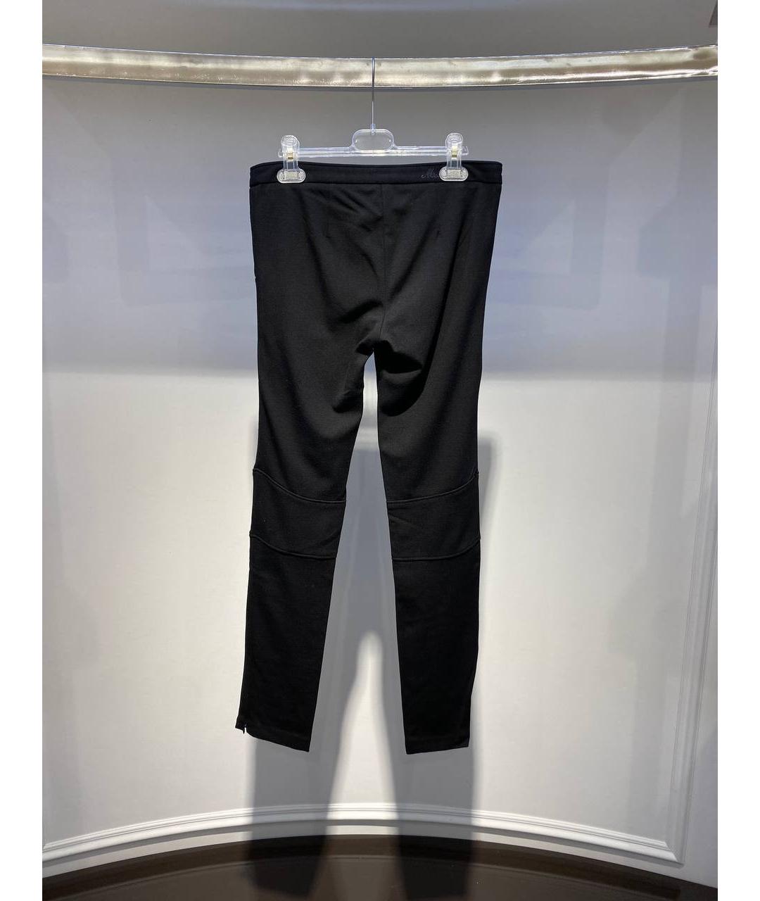 MOSCHINO Черные синтетические брюки и шорты, фото 3