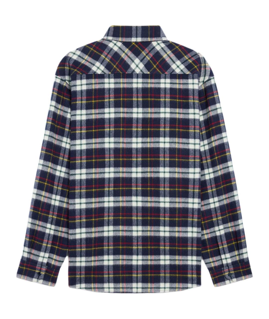 CELINE Темно-синяя хлопковая кэжуал рубашка, фото 2