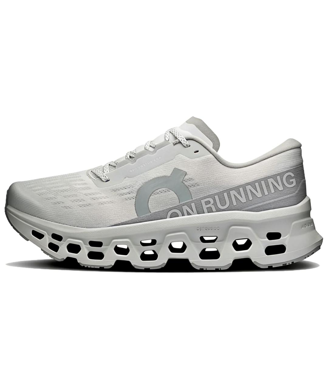 ON Серые текстильные низкие кроссовки / кеды, фото 2