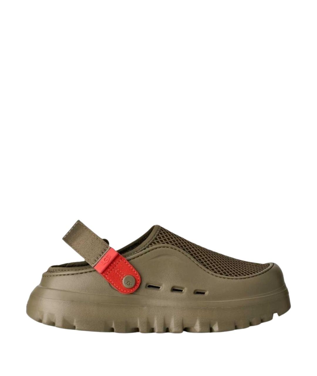 UGG AUSTRALIA Хаки слипоны, фото 1