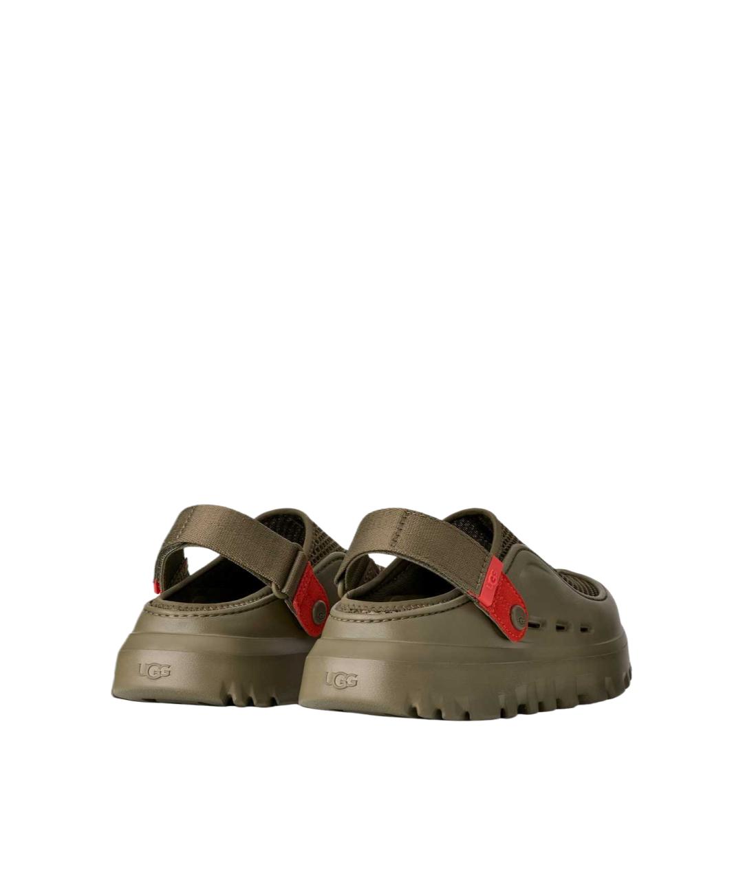 UGG AUSTRALIA Хаки слипоны, фото 5