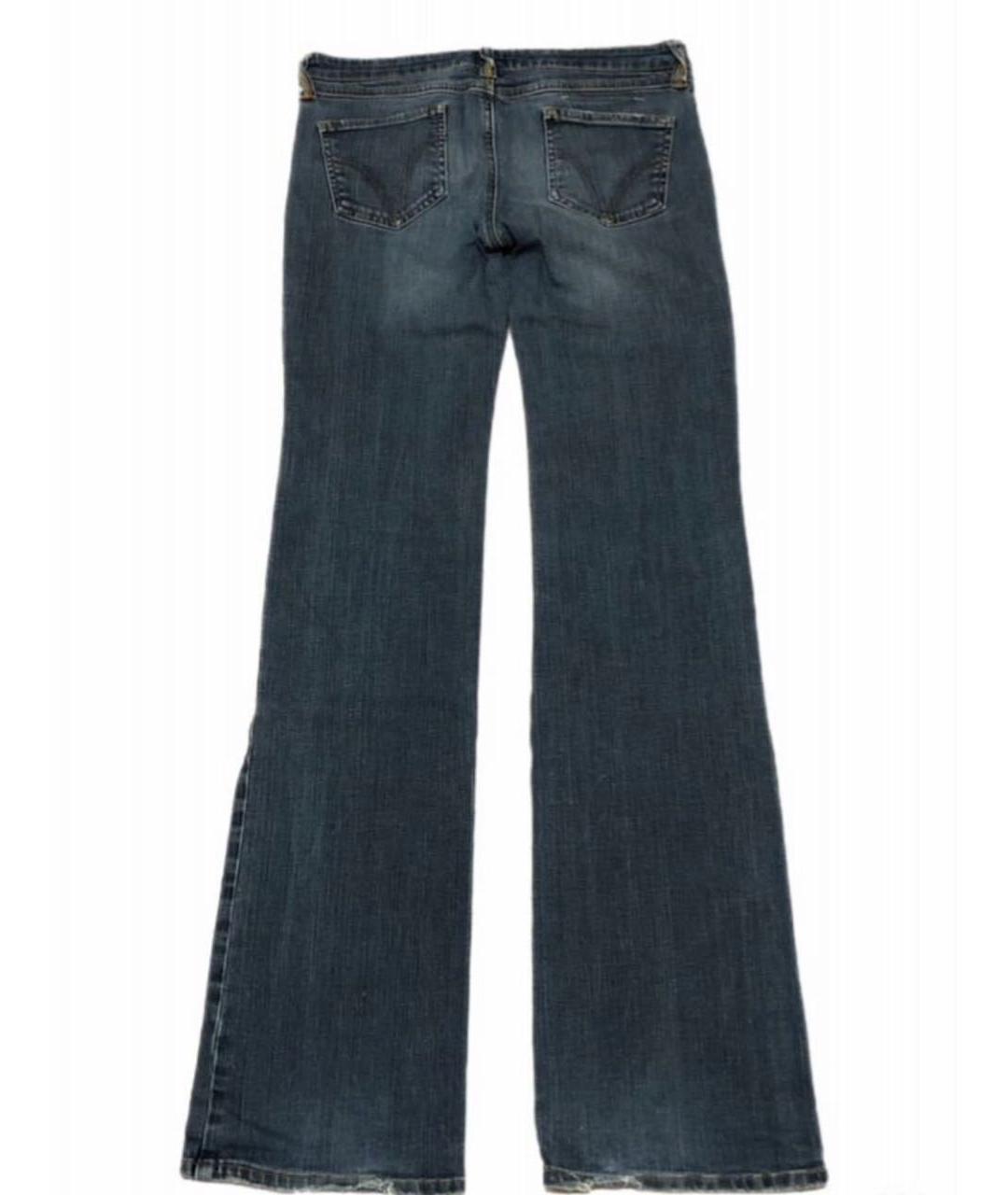 DOLCE&GABBANA Темно-синие прямые джинсы, фото 2