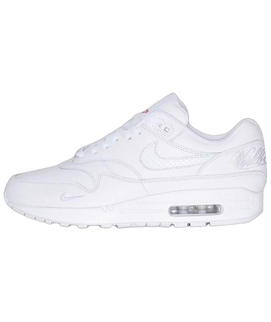 NIKE Белые кожаные кроссовки, фото 2