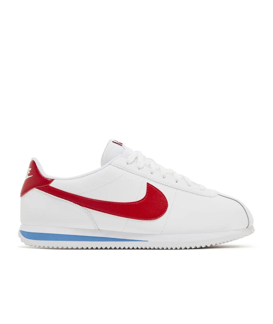 NIKE Белые кожаные кроссовки, фото 1