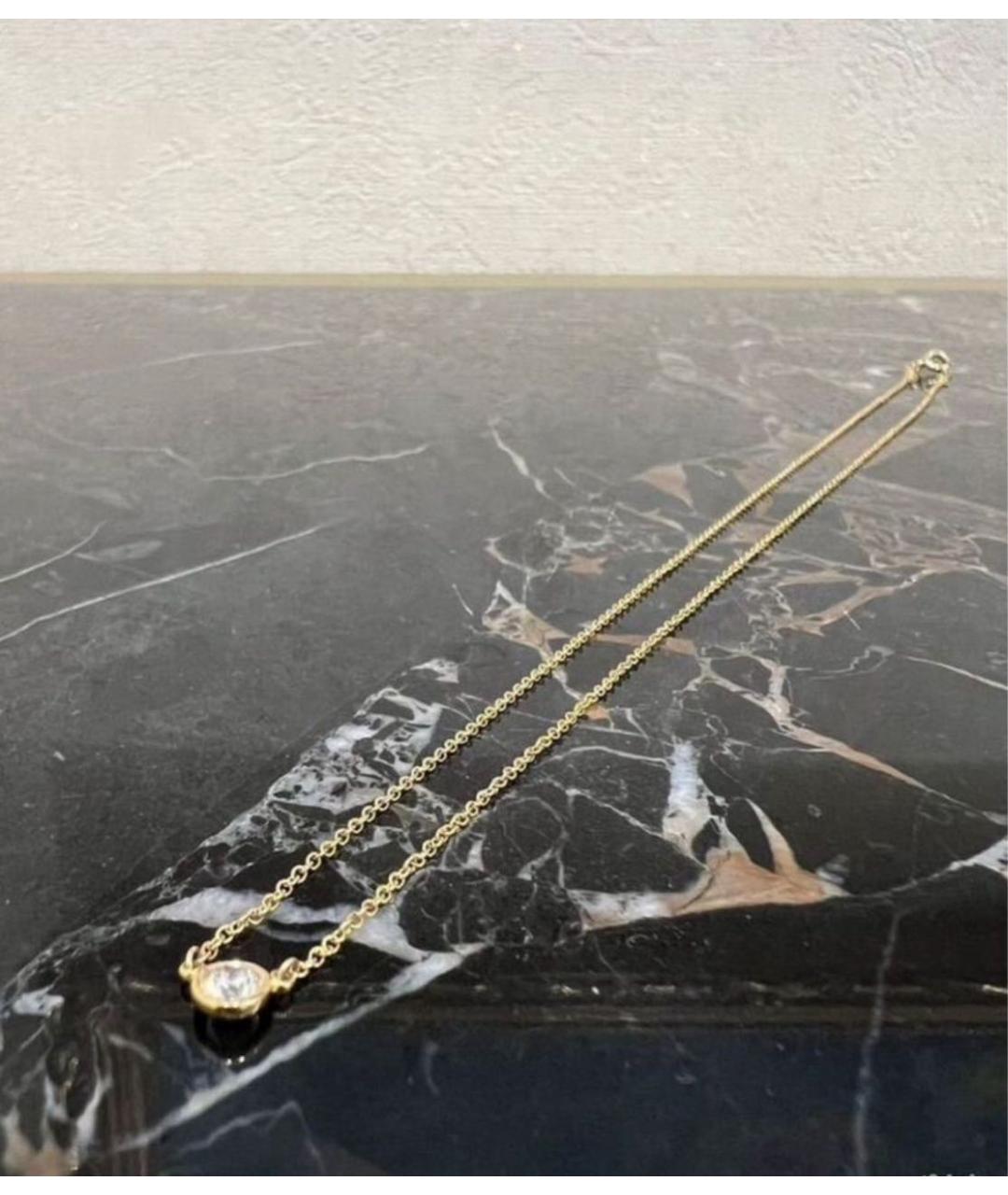 TIFFANY&CO Золотое колье из желтого золота, фото 2