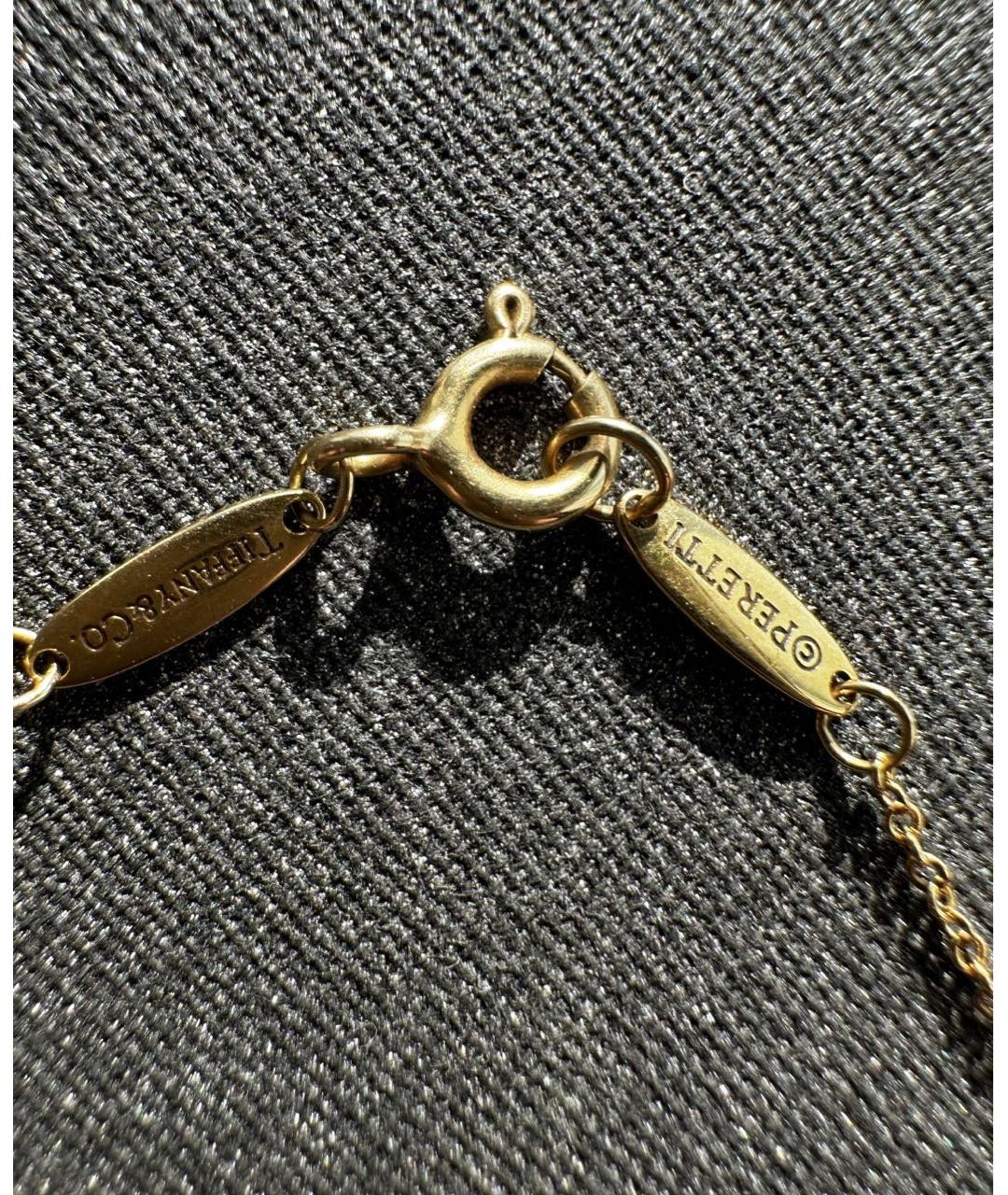 TIFFANY&CO Золотое колье из желтого золота, фото 3