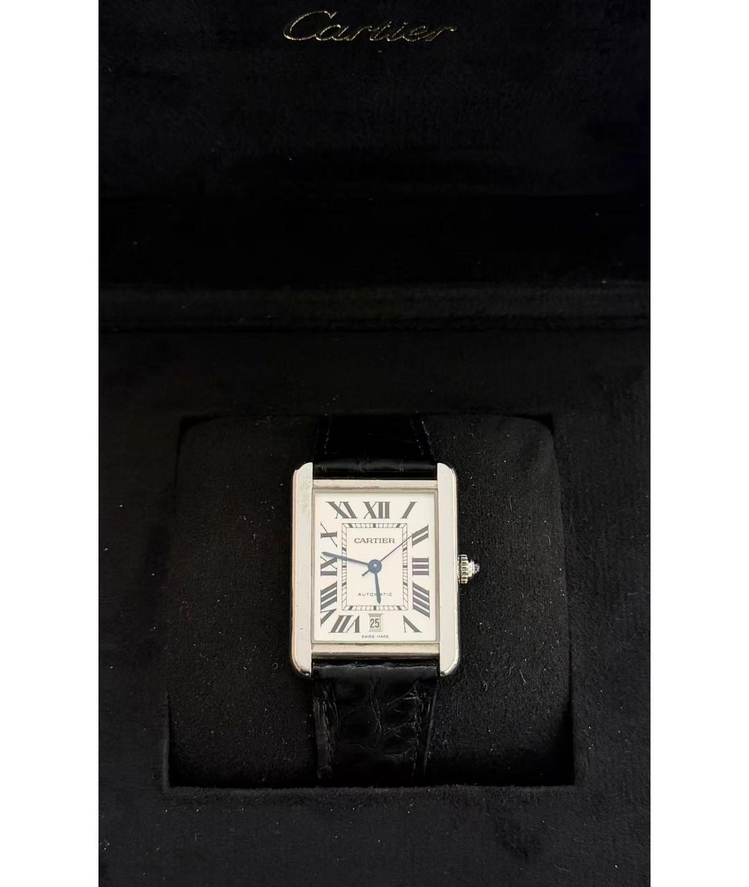 CARTIER Серебряные часы, фото 2