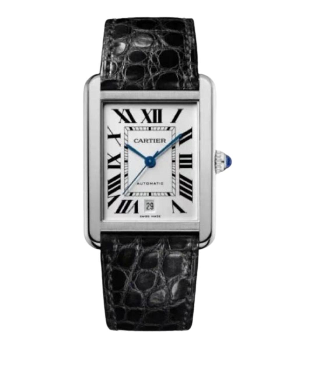 CARTIER Серебряные часы, фото 1