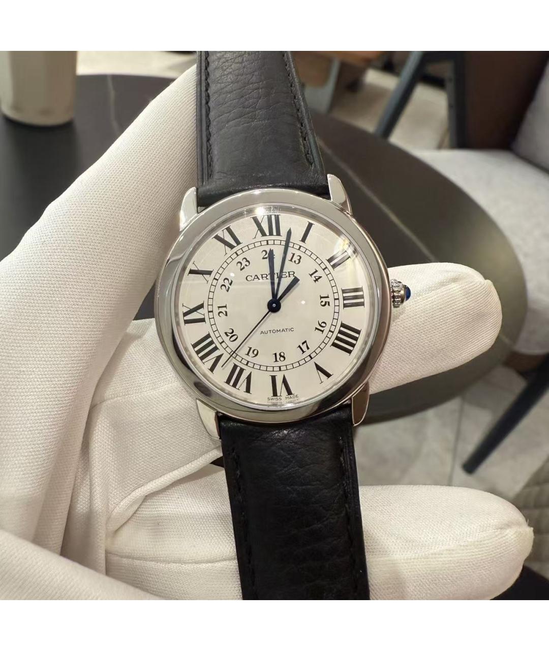 CARTIER Серебряные часы, фото 2