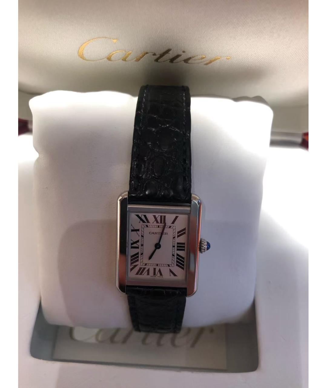 CARTIER Серебряные часы, фото 2
