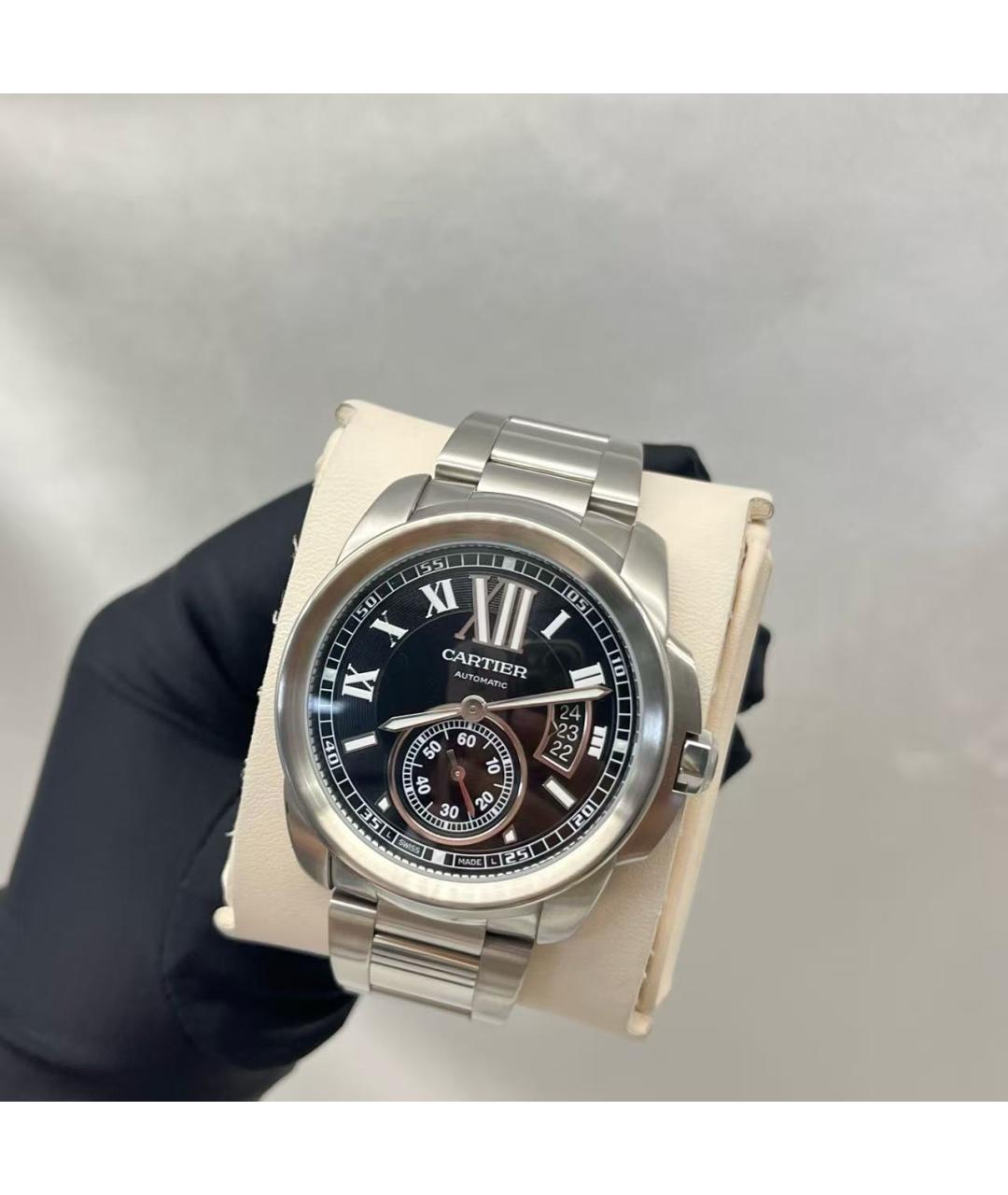 CARTIER Серебряные часы, фото 3