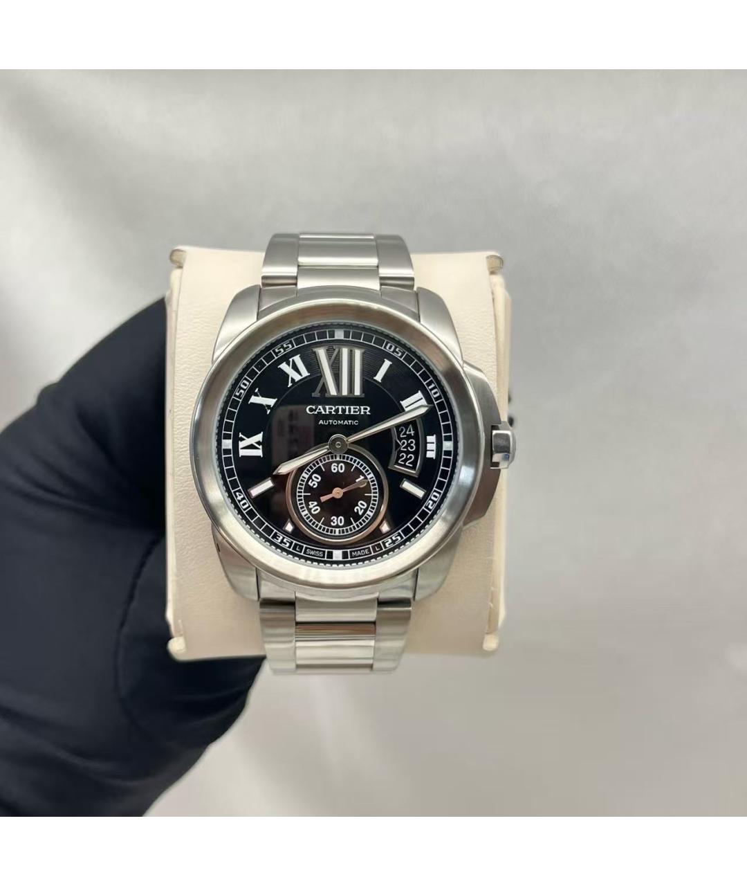 CARTIER Серебряные часы, фото 2