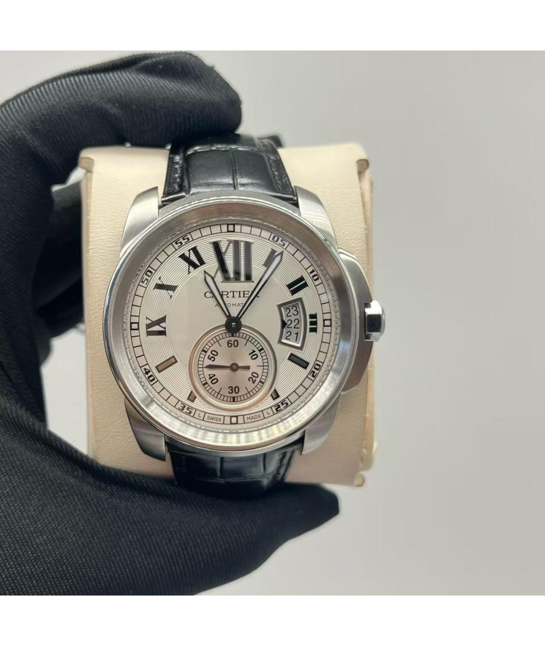 CARTIER Серебряные часы, фото 2