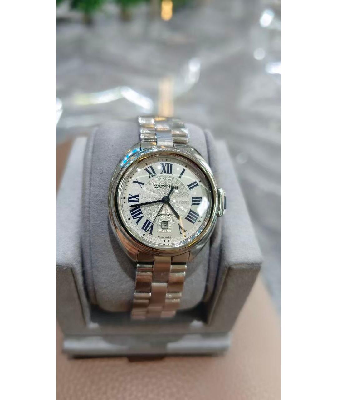 CARTIER Серебряные часы, фото 2