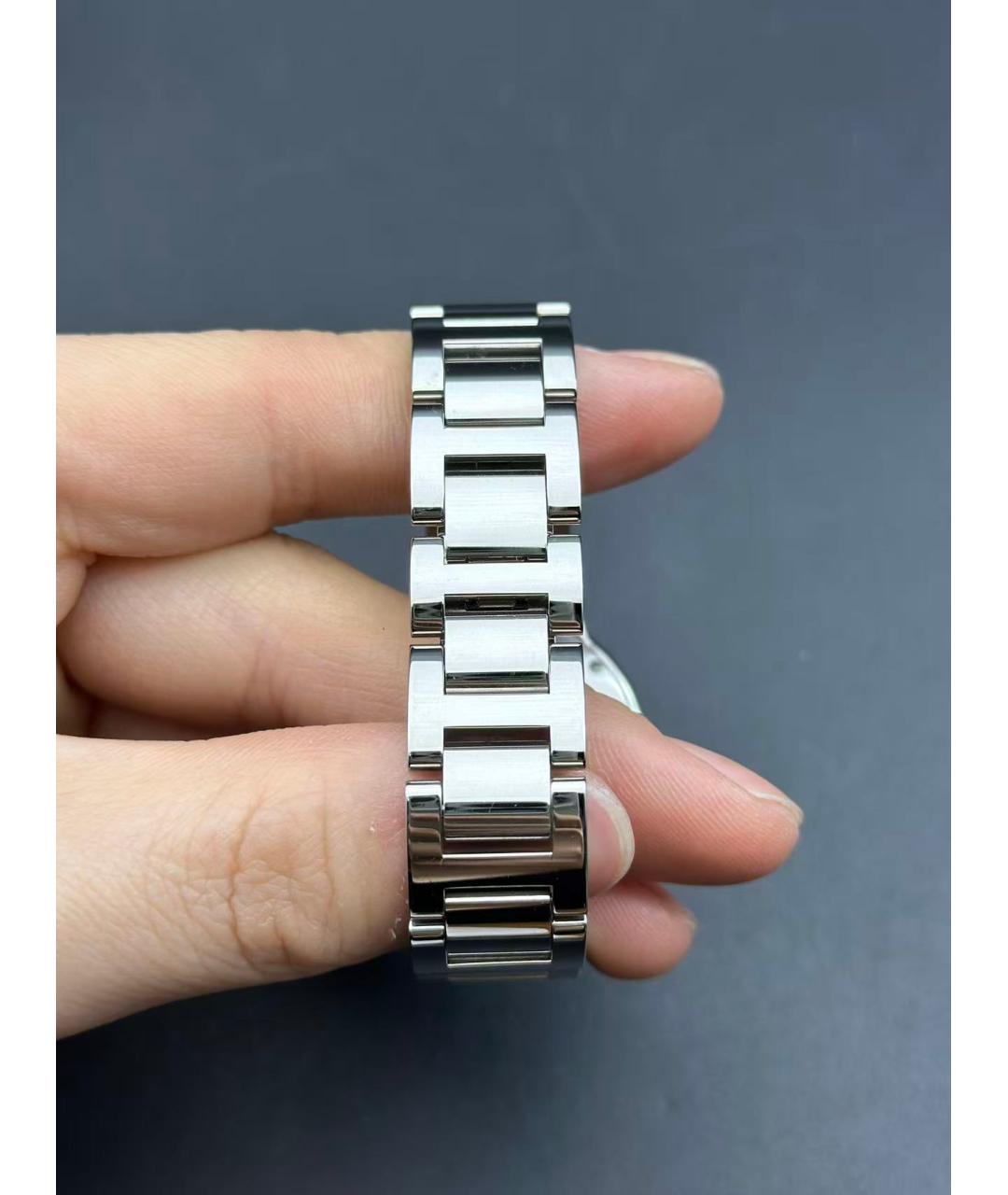 CARTIER Серебряные часы, фото 5