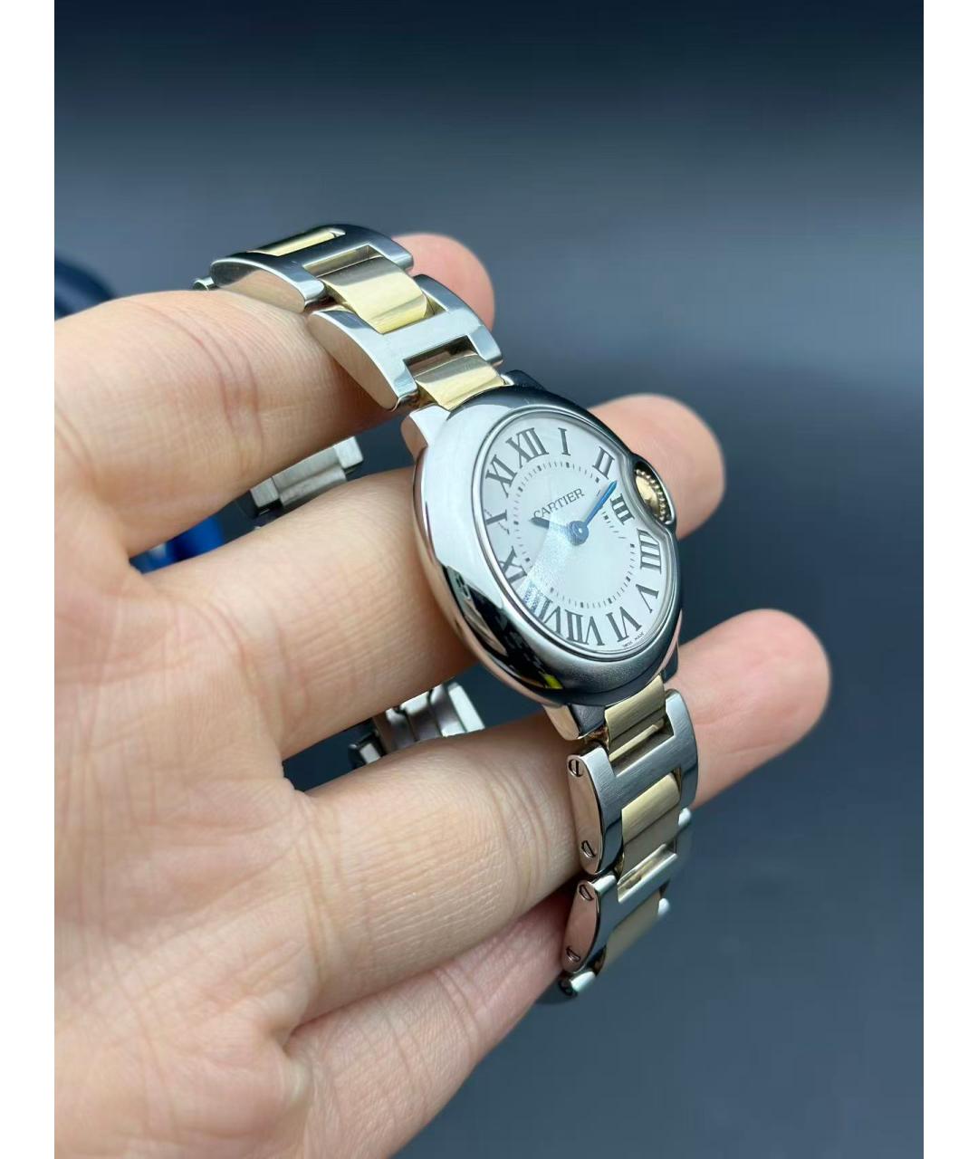 CARTIER Серебряные часы, фото 4