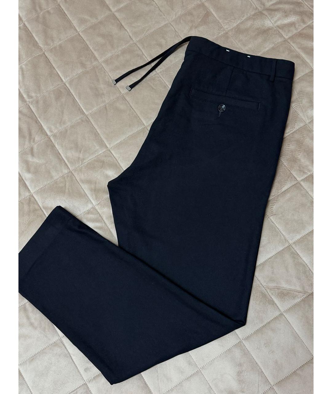 BOGNER Темно-синие повседневные брюки, фото 4