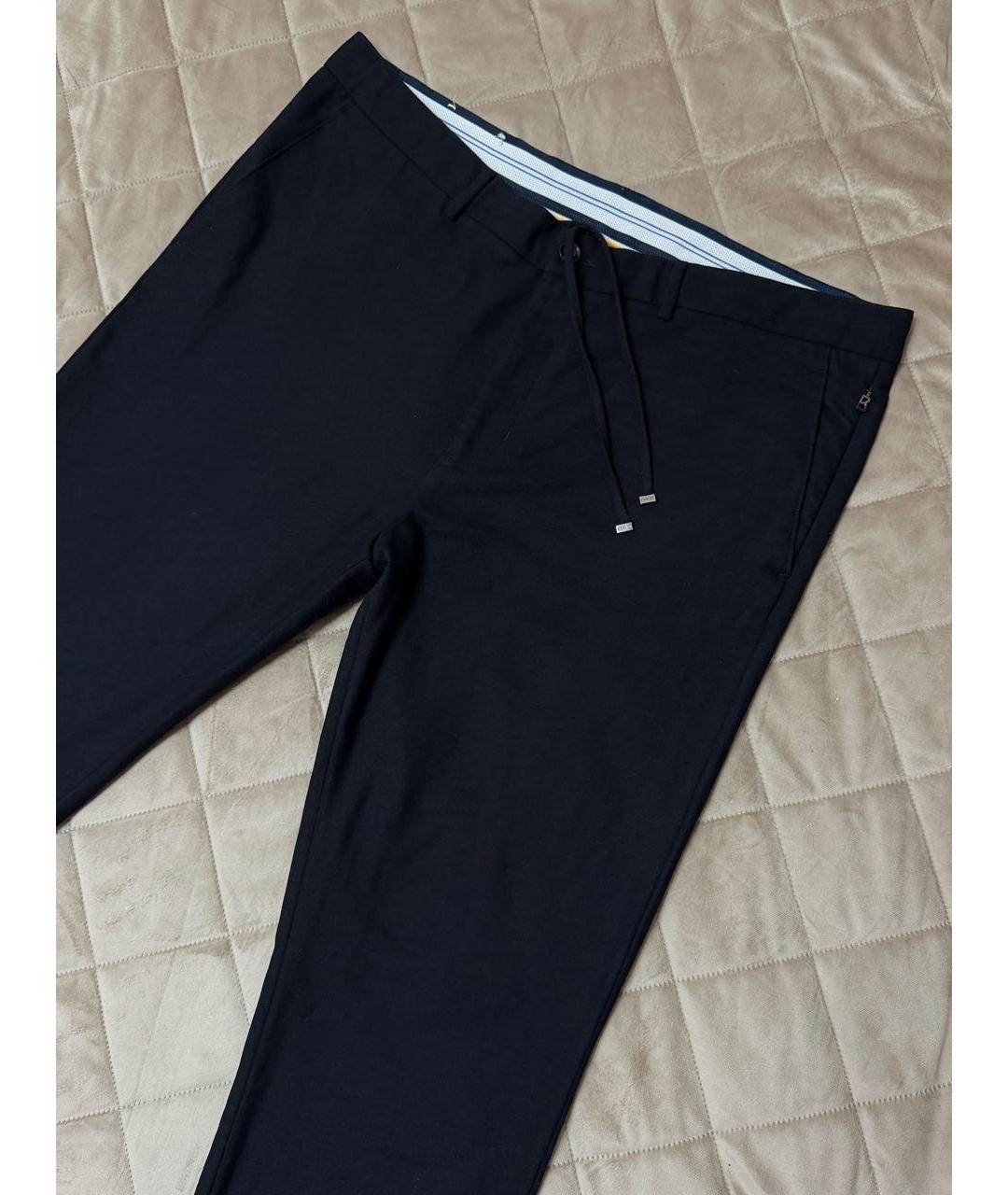 BOGNER Темно-синие повседневные брюки, фото 3