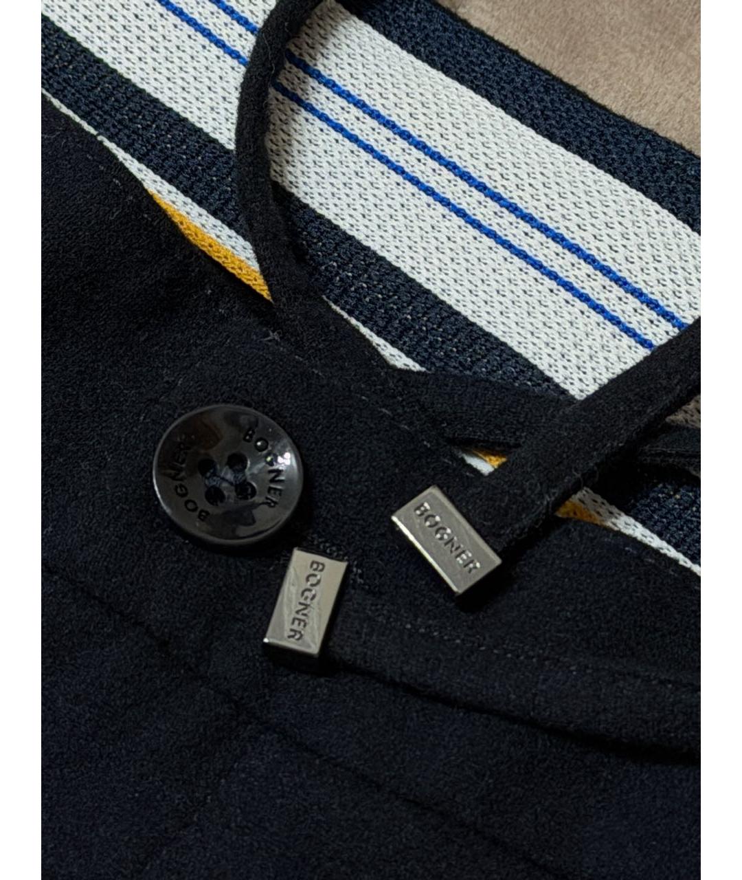 BOGNER Темно-синие повседневные брюки, фото 6