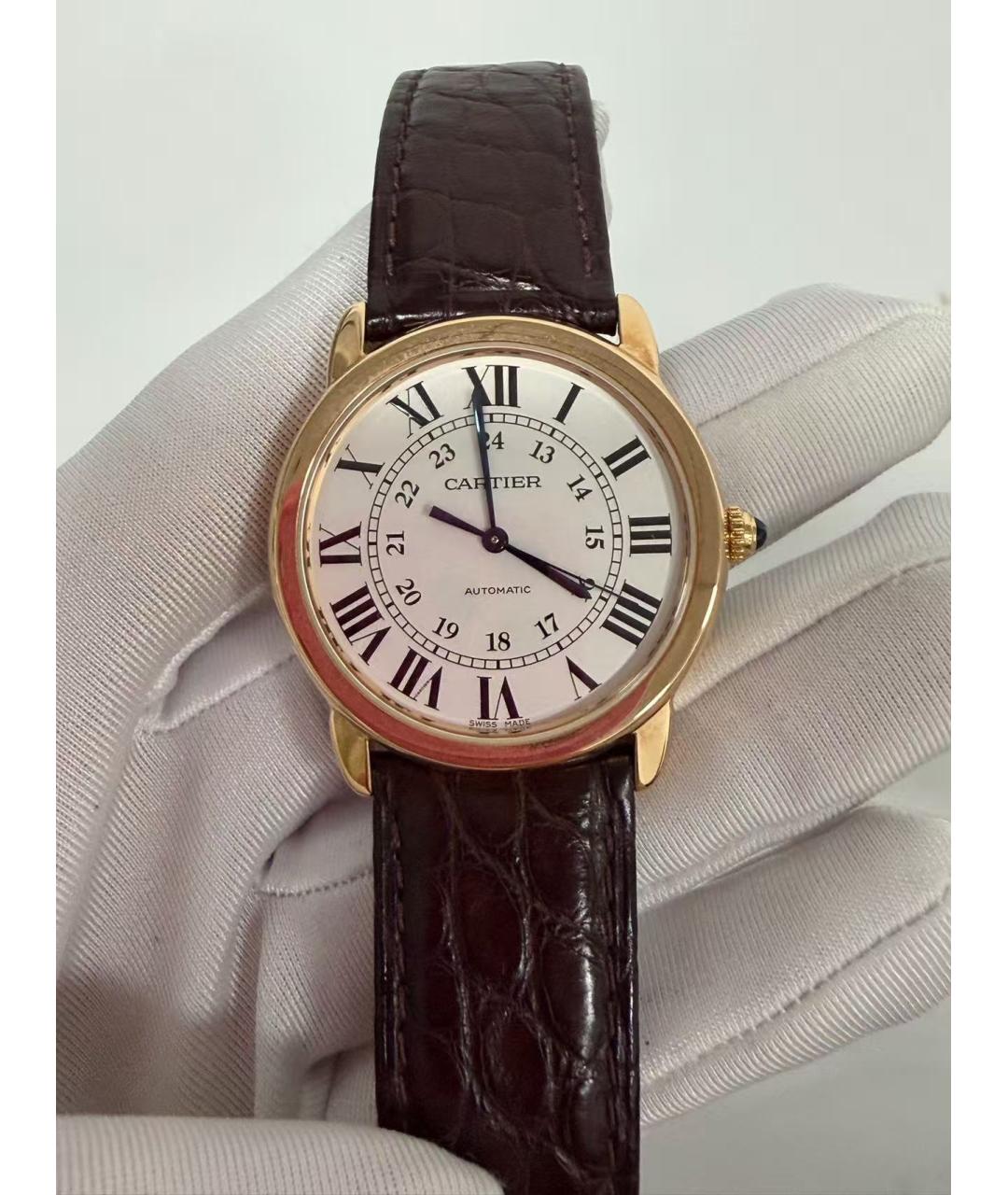 CARTIER Золотые часы из розового золота, фото 2