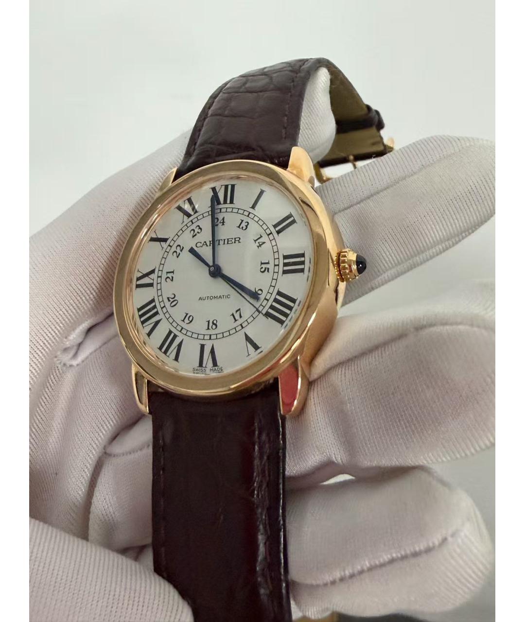 CARTIER Золотые часы из розового золота, фото 4